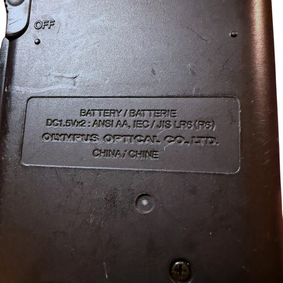 Vintage Olympus Pearlcorder S713 Microcassette Recorder Black VCVA RUNS - Picture 7 of 13